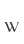 w