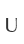 U