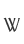W