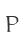 P