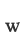 w