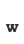 w