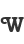 W