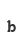 b