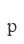 p