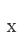 x