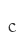 c