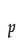 p