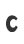 c