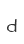 d