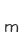 m