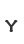 Y