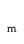 m