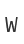W
