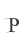 P