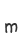 m