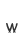 w