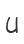 U