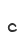c