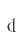 d