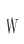 W