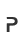 P