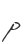 p