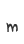 m