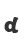 d