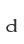 d