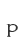 p