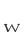 w