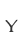 Y
