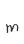 m