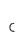 c