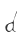 d