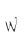 w