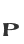 p