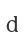 d
