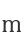 m