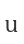 u
