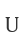 U