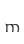 m