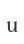 u