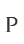 P