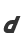 d
