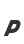 p
