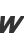 W