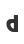 d