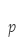 p